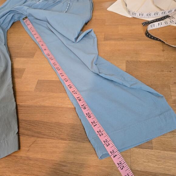 Athleta Trekkie Straight Crop Pant – Minimalistic Green 4 Ripstop Travel - Picture 13 of 14